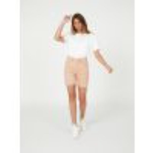 Women's Outland Denim Organic Cotton Dia Jean Shorts in Peachy Keen Size 28 - Picture 9 of 14